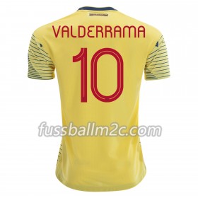 Fußballtrikots Kolumbien Carlos Valderrama 10 Heim Trikotsatz Copa América 2019